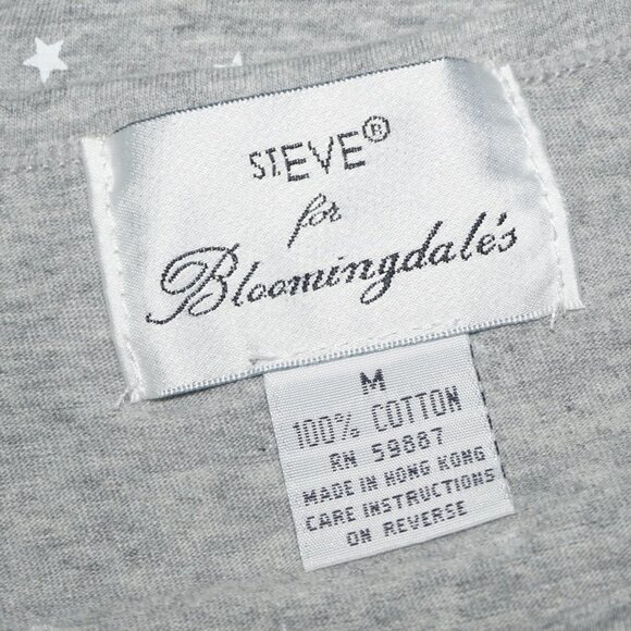 Vintage 90s Bloomingdales Bloomies Star Tee Shirt - Picture 4 of 6